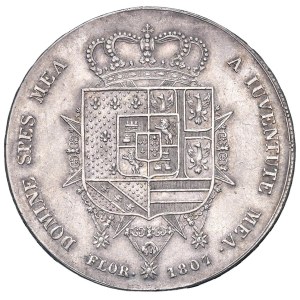 Pièces de monnaie italiennes - FLORENCE : Carlo Ludovico et Marie-Louise (1803-1807) ...