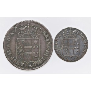 Italian Coins - FLORENCE, Leopold II (1824–1859), 5 Quattrini, 1830, and...