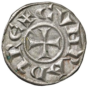 Italienische Münzen – GENUA, Republik (1139–1339), Denaro – Biaggi 835 ...