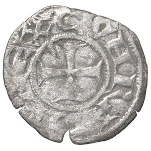 Italské mince – GENOVA Repubblica (1139–1339) Denaro – Biaggi 835 ...
