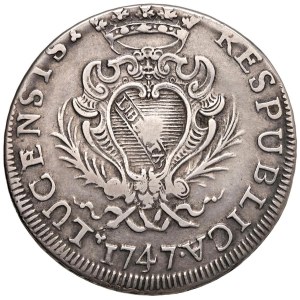 Italian coins - LUCCA Repubblica (1369-1799) Scudo 1747 - MIR 237/...