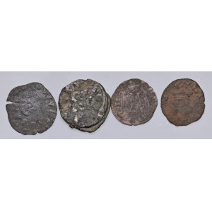 Italian coins - LUCCA Set of four coins as shown in the photo, for exam...