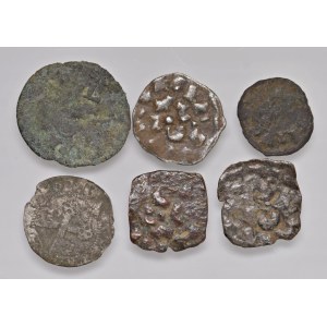 Italian coins - LUCCA Lot of eight coins as shown in the photo, to be examined...