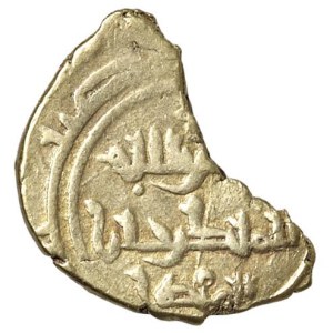 Italian Coins - MESSINA, Ruggero II (1105–1154), Tarì - MIR 22 AU (g...