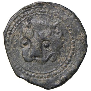 Italian coins - MESSINA, William II (1166–1189) Follaro or Trifoll...
