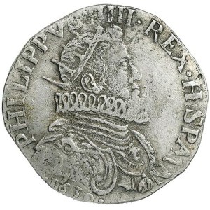 Pièces italiennes - MILAN Philippe IV (1621-1665) Ducatone 1630 - Crip...