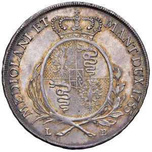 Pièces italiennes - MILAN Joseph II (1780-1790) Scudo 1785 - MIR 44...