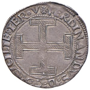 Italian Coins - NAPLES: Ferdinand I of Aragon (1458–1494), Crowned...