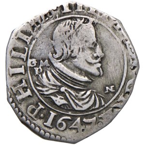 Italian Coins - NAPLES, Philip IV (1621–1665) Coinage of necessity...