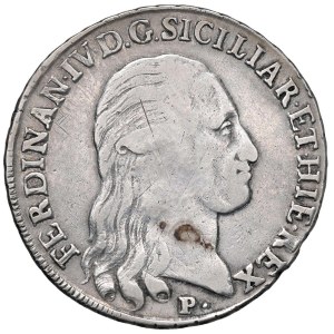 Italské mince – NEAPOL Ferdinand IV. (1759–1816) Piastra 1798 – Ma...