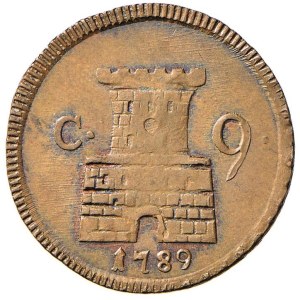 Italian coins - NAPLES Ferdinand IV (1759–1816) 9 Cavalli 1789 - ...