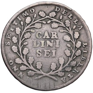Italian Coins - NAPLES Neapolitan Republic (1799) Half Piastra ...