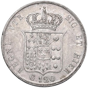 Italian Coins - NAPLES, Ferdinand II (1830–1859), Piastra, 1845 - Ma...