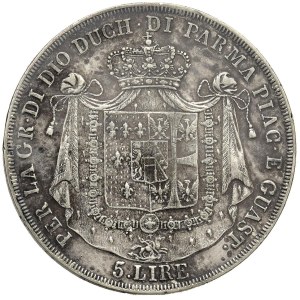 Italian Coins - PARMA Maria Luigia (1815–1847) 5 Lire 1832 - Page ...