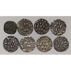 Italian coins - PAVIA Set of eight coins as shown in the photo. To be examined...