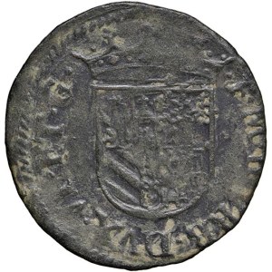 Italienische Münzen – PESARO Francesco Maria II. (1538–1574) Quattrino – ...