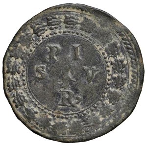 Italienische Münzen – PESARO Francesco Maria II. (1538–1574) Quattrino – ...