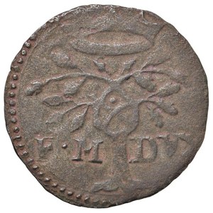 Italienische Münzen – URBINO Francesco Maria II. (1574–1624) Quattrino – ...