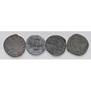 Italian coins - URBINO Set of four coins as shown in the photo...
