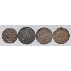 Italian coins - Set of four different coins as shown in the photo. From...