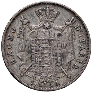 Napoleonic coins minted in Italy - Napoleon (1805–1814) Bologna - 1812 Lira with notches ...