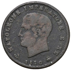 In Italien geprägte napoleonische Münzen – Napoleon (1805–1814) Bologna – 3 Centesimi 1810 –...