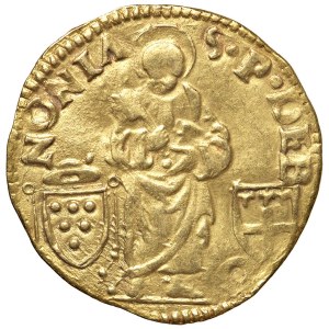 Papal Coins - Adrian VI (1522–1523) Bologna - Ducat - Mint 10...