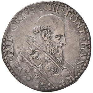 Papal coins - Gregorio XIII (1572-1585) Bologna - Bianco - Munt....