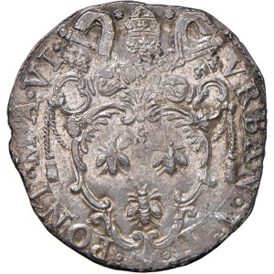 Papal Coins - Urban VIII (1623–1644) Testone A. VI - Munt. 62 A...