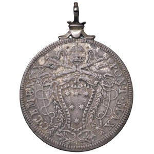 Papal coins - Clement X (1670–1676) Plate 1675 - Munt. 12 AG ...