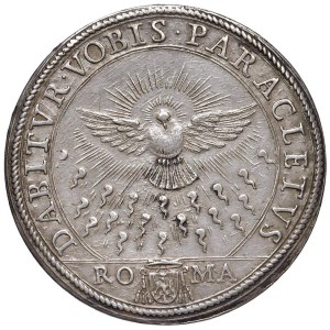 Päpstliche Münzen – Sede Vacante (1676) Platte 1676 – Prägung 1 AG (3 g...)