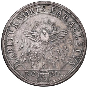 Pápežské mince – Sede vacante (1676) Platňa 1676 – Minc. 1 AG (3 g...)