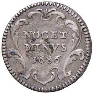 Papal Coins - Innocent XI (1676–1689) Grosso 1686 - Mint 178 A...