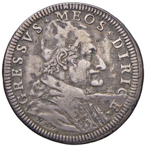 Papal coins - Innocent XI (1676–1689) Giulio 1677 A. II - Minted....