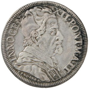 Papal Coins - Innocent XII (1691–1700) Half Piastra A. II - Mu...