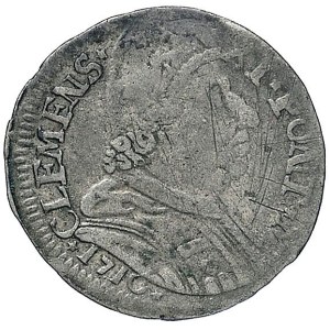 Papal coins - Clement XI (1700–1721) Bologna - Muraiola, 4 bo...