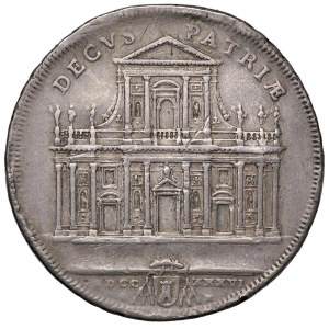 Papal Coins - Clement XII (1730–1740) Half Piastra 1736 A. VII...