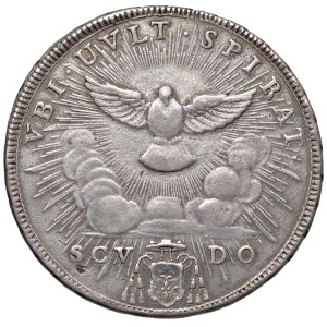 Pápežské mince – Sede Vacante (1758) Škudo 1758 – Mincovňa 2 AG (26 g,...