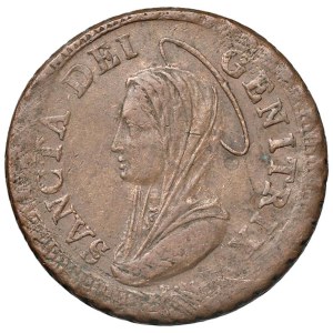 Papal coins - Pio VI (1775-1799) Madonnina 1797 T M - Nomisma 13...