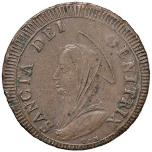 Pièces papales - Pie VI (1775-1799) Madonnina 1797 T M - Nomisma 13...