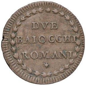Papal Coins - Pius VI (1775–1799) 2 Baiocchi A. XVIII - Nomisma 1...