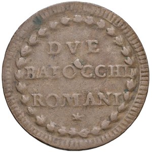 Pièces papales - Pie VI (1775-1799) 2 Baiocchi A. XIX - Nomisma 155...