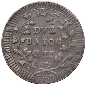 Papal Coins - Roman Republic (1798–1799) 2 Baiocchi - Bruni 1...