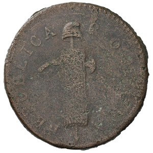 Papal Coins - Roman Republic (1798–1799) 2 Baiocchi - Bruni 2...