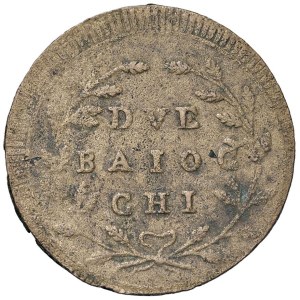 Papal Coins - Roman Republic (1798–1799) 2 Baiocchi - Bruni 2...
