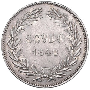 Papal coins - Gregorio XVI (1831-1846) Scudo 1840 A. X - Nomisma...
