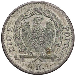 Papal Coins - Roman Republic (1848–1849) 16 Baiocchi 1849 - N...