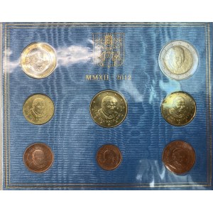 Papal Coins - Benedict XVI (2005–2013) 2012 Euro Denomination in...