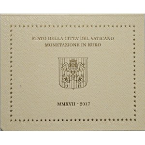 Papal coins - Francesco (2013-2025) Divisionale Euro 2017 in con...