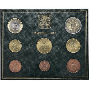 Papal Coins - Francis (2013–2025) 2018 Euro Division Coin in...